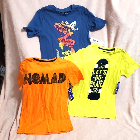 fabkids Other - NEW NWT x3 Bundle Fab Kids Short Sleeve Tees, XL, Sz 12